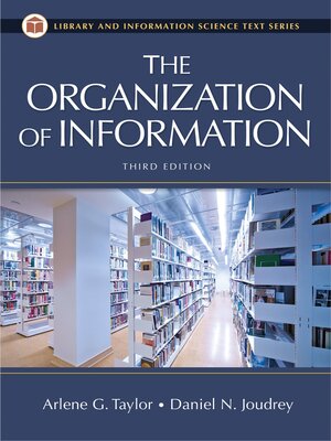 cover image of The Organization of Information